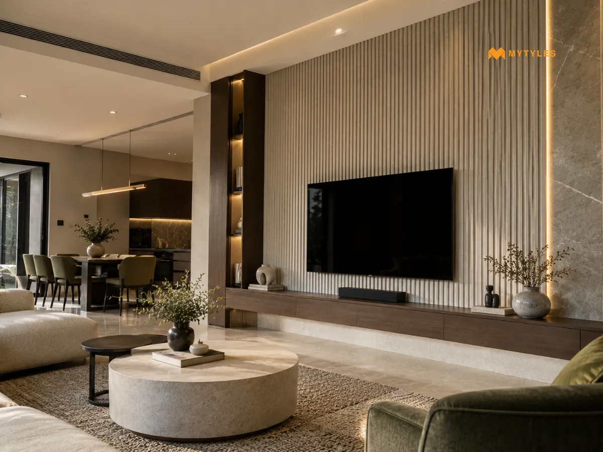 Fluted Tiles for Strong Surface Dimension